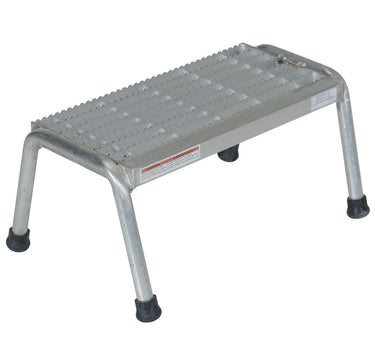 ALUMINUM STEP STAND - 1 STEP - WELDED - Model SSA-1